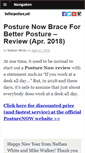 Mobile Screenshot of betterposture.net